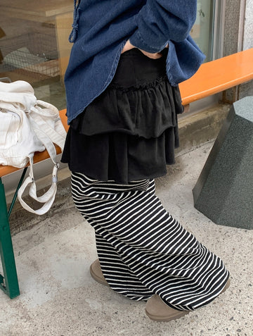 Yozen Tiered Layered Mini Skirt